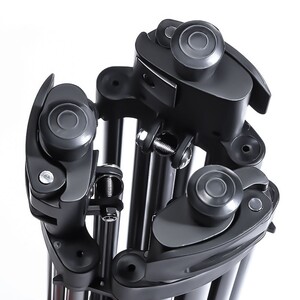Miliboo MTT608A 196 cm Video Tripod + MYT802L Dikey Çekim Kafası - Thumbnail