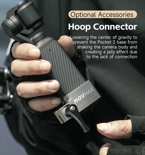 Movmax Blade Arm for DJI Pocket 3/Insta360 X4/Insta360 X5