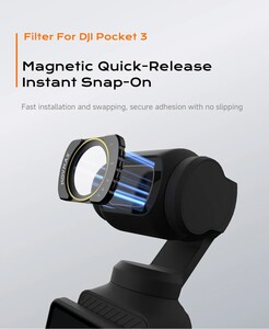 Movmax DJI Pocket 3 İçin ND 8/16/32 Filtre Seti - Thumbnail