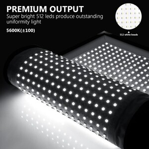 Neewer - Neewer 30x53cm Katlanabilir 512 LED Işık Paneli (10096943) (1)