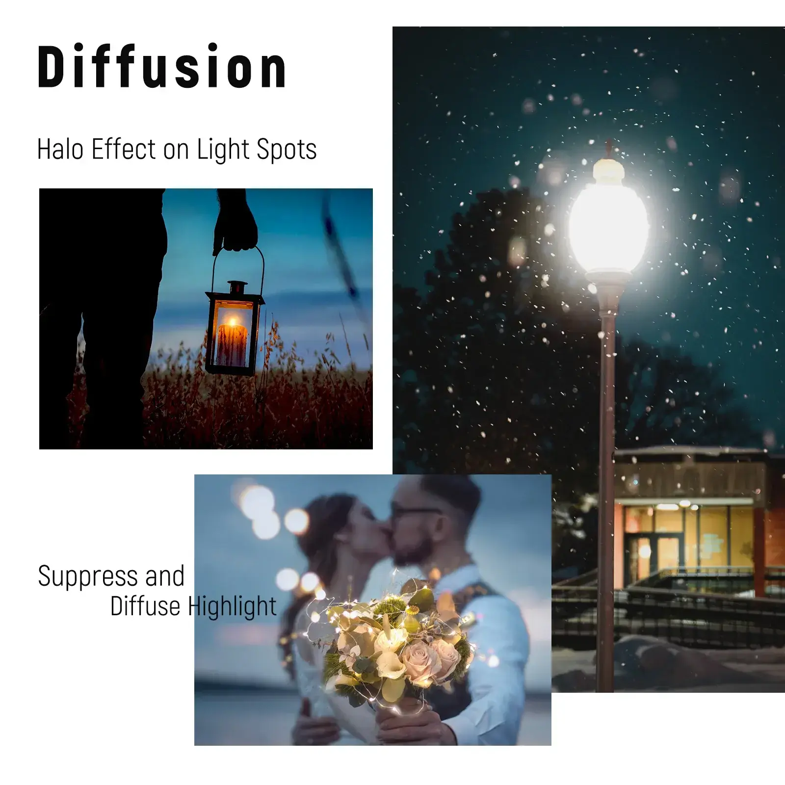 Neewer 82mm 1/1 Black Diffusion Sinematik Efekt Filtresi - Thumbnail