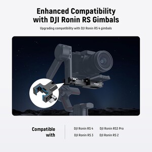 NEEWER CA108 DJI Ronin RS2 / RS3 / RS4 için Dikey Hızlı Değiştirme Plakası - Thumbnail