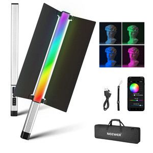 Neewer - Neewer CL124 RGB El Tipi LED Işık Tüpü