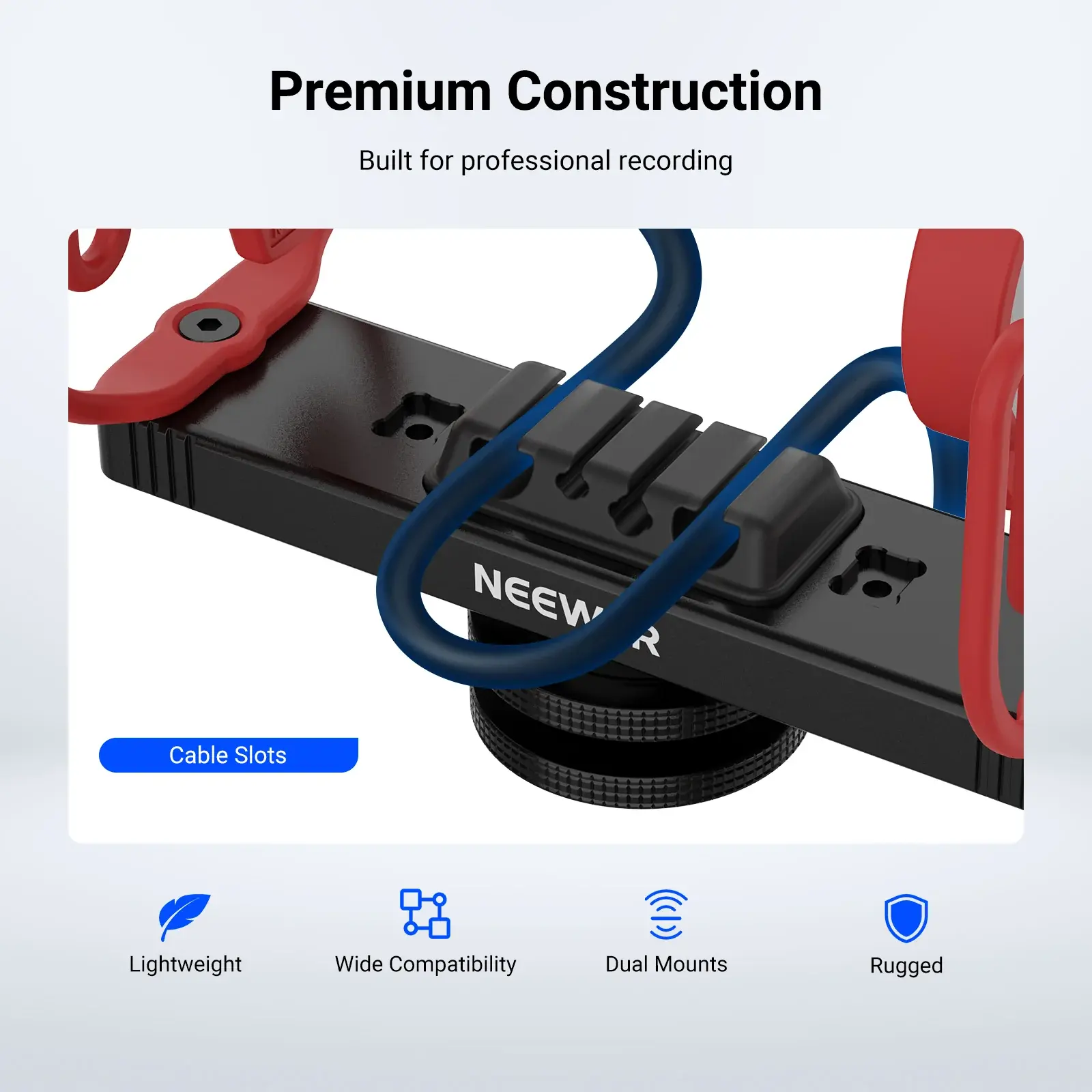 NEEWER MH2 Profesyonel Mikrofon Shock Mount - Thumbnail