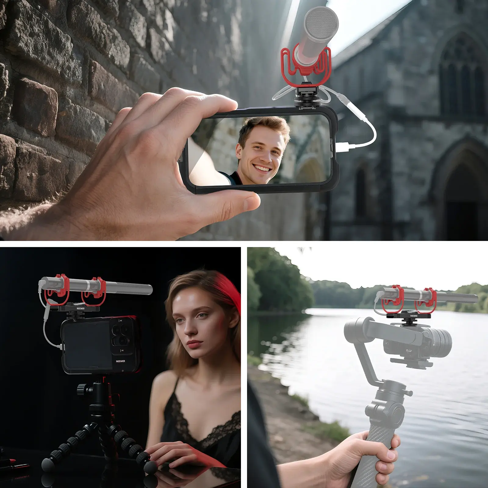 NEEWER MH2 Profesyonel Mikrofon Shock Mount