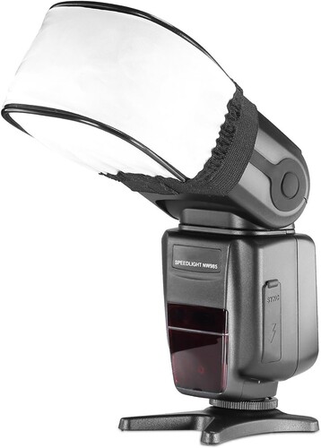 NEEWER NS-69 Universal Yumuşak Mini Flaş Difüzör Kapağı (Bounce Diffuser Cap)