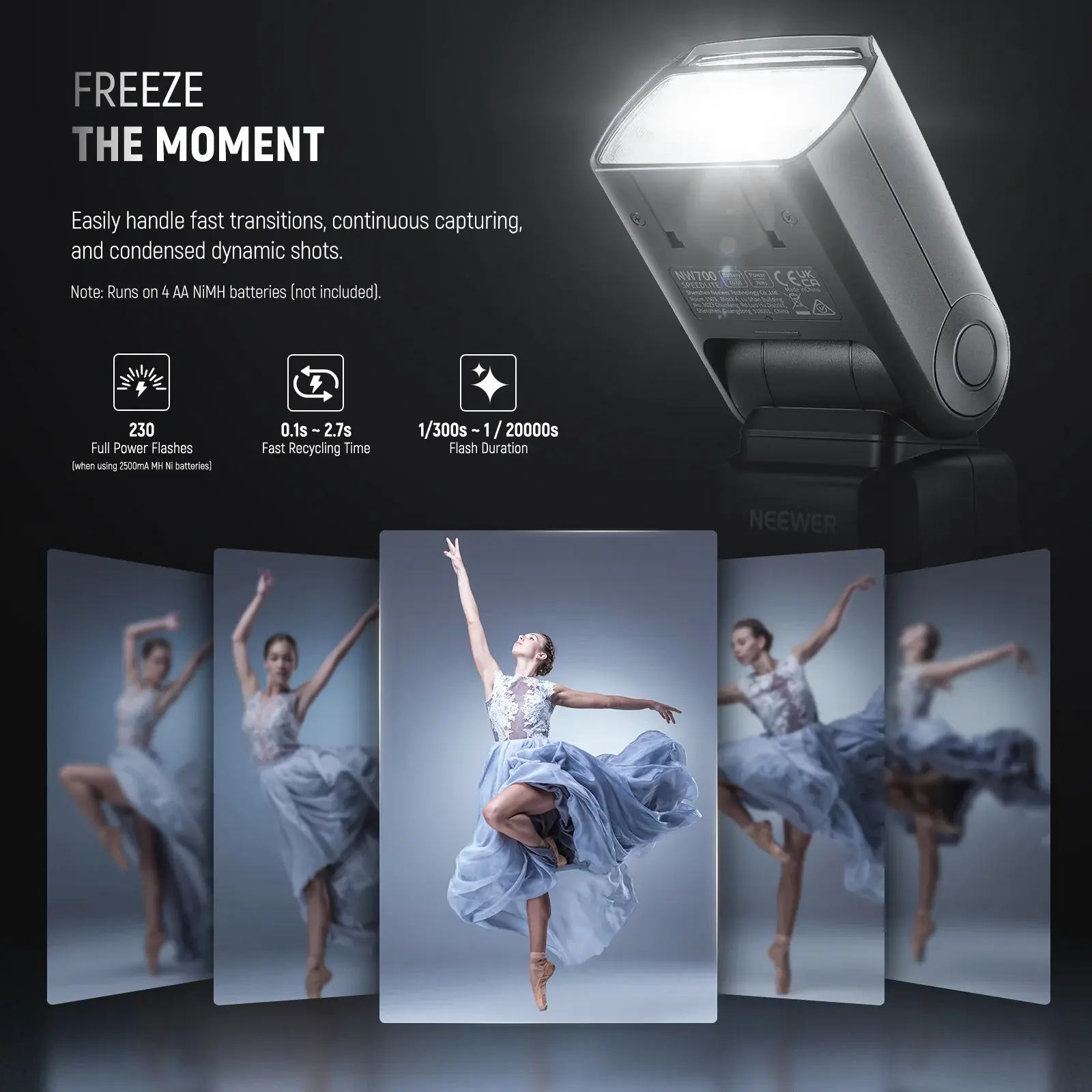 Neewer NW700-C E-TTL Flaş Speedlite - Canon Uyumlu