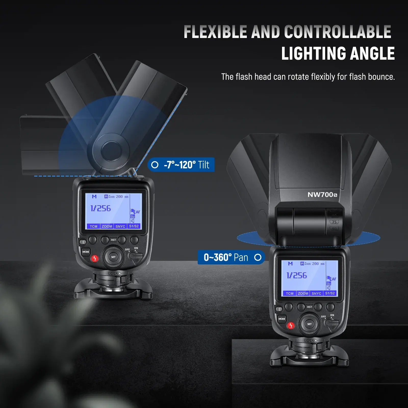 Neewer NW700-C E-TTL Flaş Speedlite - Canon Uyumlu