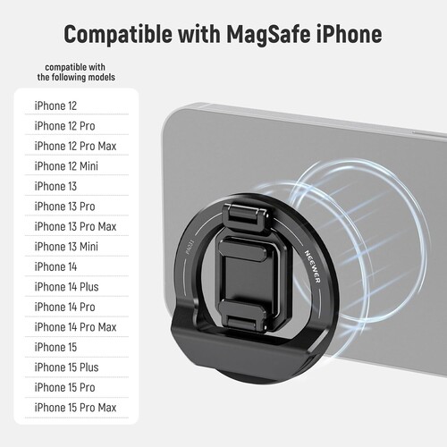 NEEWER PA031 Laptop MagsafeTutucu & Coldshoe Mount