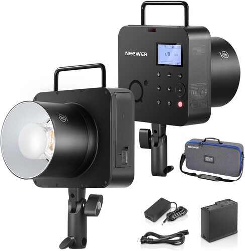 Neewer Q4 400Ws 2.4G TTL Ürün Çekim Seti (Masa)