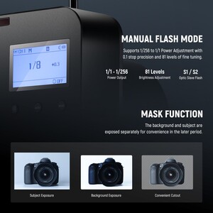 Neewer Q4 400Ws 2.4G TTL Ürün Çekim Seti (Masa) - Thumbnail