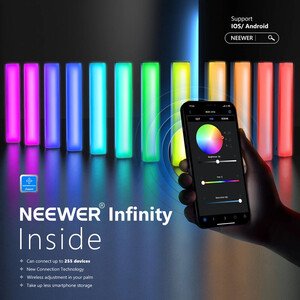 Neewer RGB1 Manyetik El Tipi LED Işık Tüpü - Thumbnail