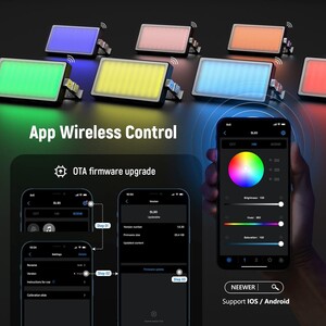 NEEWER SL90 RGB Mini Mobil Video Işığı - Thumbnail