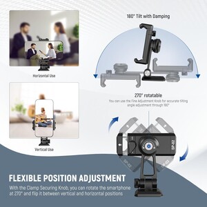 NEEWER SP-02 Akıllı Telefon Tutucu Tripod Montaj Adaptörü - Thumbnail