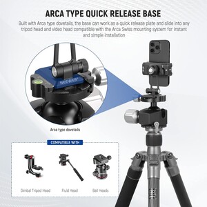 NEEWER SP-02 Akıllı Telefon Tutucu Tripod Montaj Adaptörü - Thumbnail