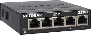 Netgear - NETGEAR GS305 5 Portlu Gigabit Ethernet Switch