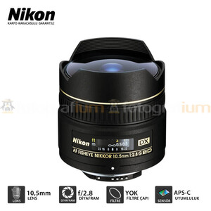 Nikon - Nikon 10.5mm f/2.8G ED DX Balıkgözü Lens