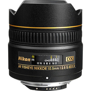 Nikon - Nikon 10.5mm f/2.8G ED DX Balıkgözü Lens (1)