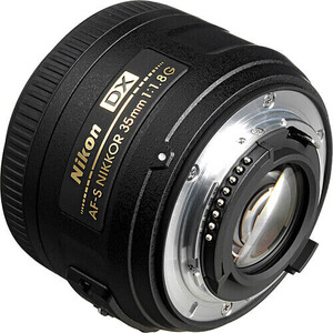Nikon - Nikon AF-S DX NIKKOR 35mm f/1.8G Lens
