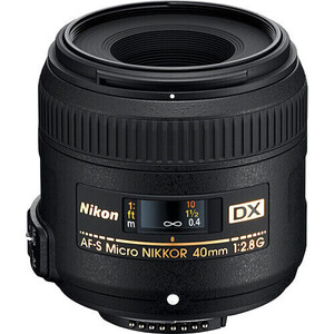 Nikon AF-S DX Micro NIKKOR 40mm f/2.8G Lens - Thumbnail