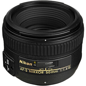 Nikon - Nikon AF-S NIKKOR 50mm f/1.4G Lens (1)