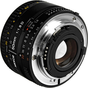 Nikon - Nikon AF NIKKOR 50mm f/1.8D Lens