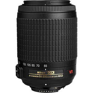 Nikon 55-200mm f/4-5.6G AF-S IF-ED VR II Lens - Thumbnail