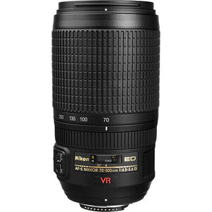 Nikon 70-300mm f/4.5-5.6G AF-S IF-ED VR Lens - Thumbnail