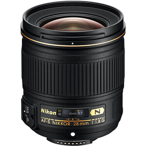 Nikon - Nikon AF-S 28mm f/1.8G Lens