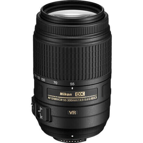 Nikon AF-S 55-300mm f/4.5-5.6G ED VR Lens