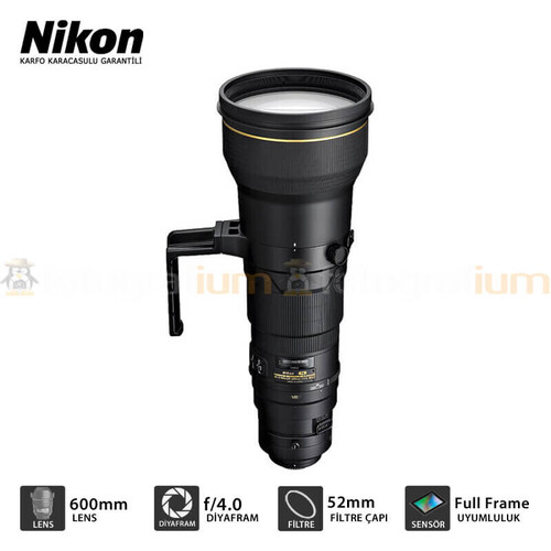Nikon AF-S 600mm f/4G ED FL VR Lens