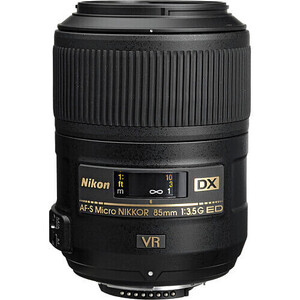 Nikon - Nikon AF-S DX Micro 85mm f/3.5G ED VR Lens (1)