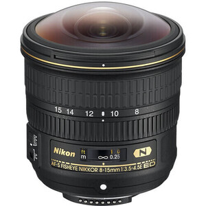 Nikon - Nikon AF-S Balık Gözü NIKKOR 8-15mm f/3.5-4.5E ED Lens (1)