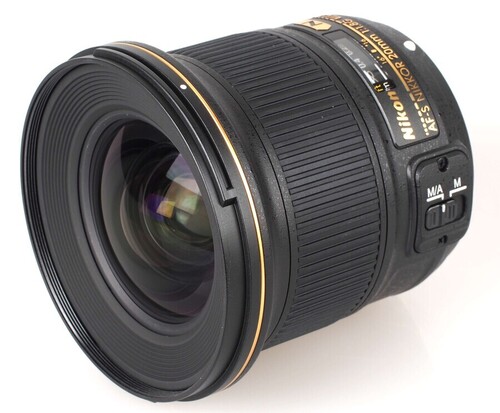 Nikon AF-S NIKKOR 20mm f/1.8G ED DSLR Lens