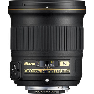 Nikon - Nikon AF-S NIKKOR 24mm f/1.8G ED Lens (1)