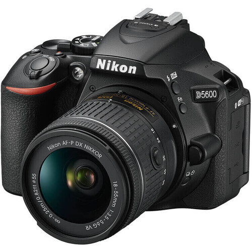 Nikon D5600 18-55mm VR AF-P Lens DSLR Fotoğraf Makinesi