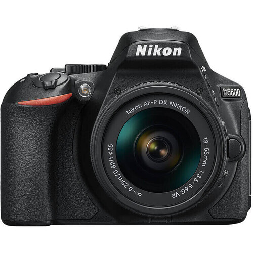 Nikon D5600 18-55mm VR AF-P Lens DSLR Fotoğraf Makinesi