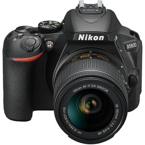 Nikon D5600 18-55mm VR AF-P Lens DSLR Fotoğraf Makinesi - Thumbnail