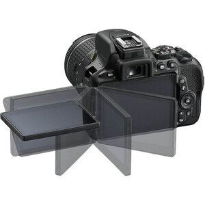 Nikon D5600 18-55mm VR AF-P Lens DSLR Fotoğraf Makinesi - Thumbnail