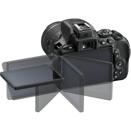 Nikon D5600 18-55mm VR AF-P Lens DSLR Fotoğraf Makinesi