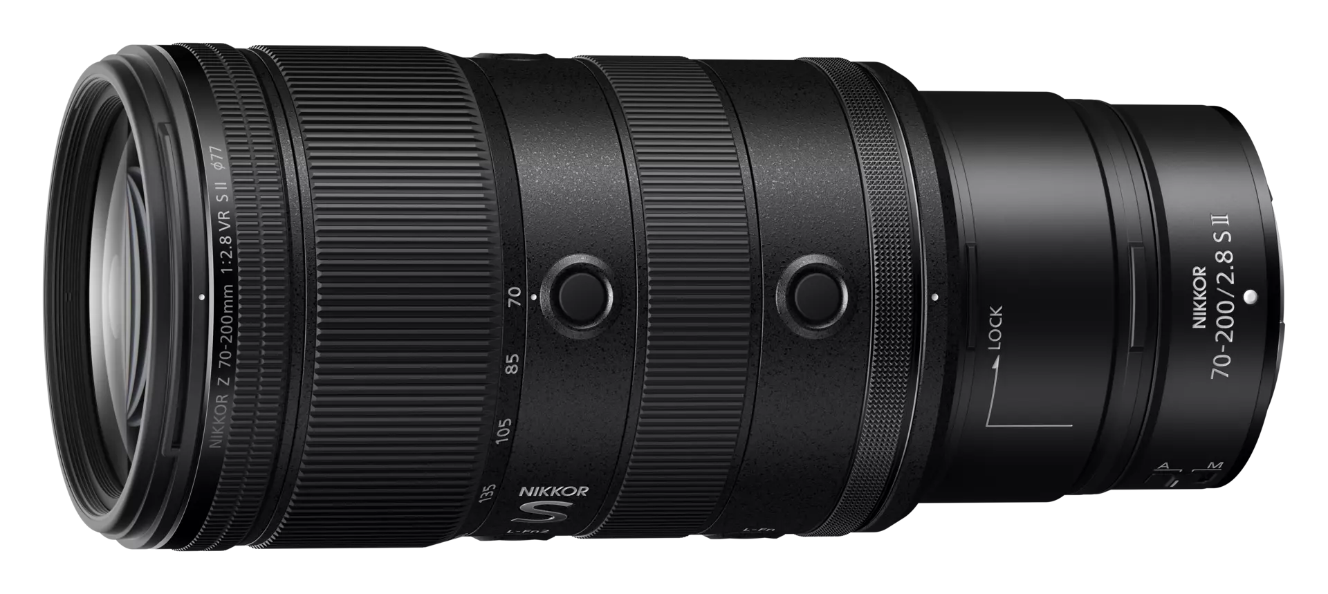 Nikon NIKKOR Z 70-200mm f/2.8 VR S II Lens