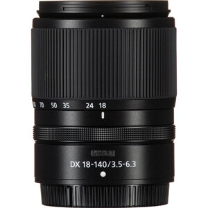 Nikon NIKKOR Z DX 18-140mm f/3.5-6.3 VR Lens - Thumbnail