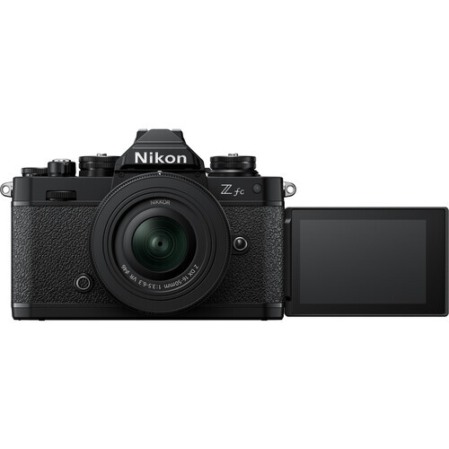 Nikon Z fc Body Aynasız Fotoğraf Makinesi (Siyah) ( 5500 TL Para İadesi )