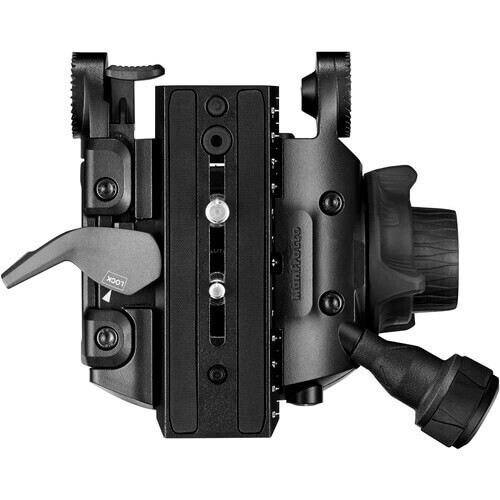 Manfrotto Nitrotech (MVK608TWINGA) 608 Video Head Aluminum Twin Leg Tripod Gs