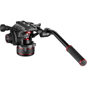 Manfrotto Nitrotech (MVK608TWINGA) 608 Video Head Aluminum Twin Leg Tripod Gs - Thumbnail