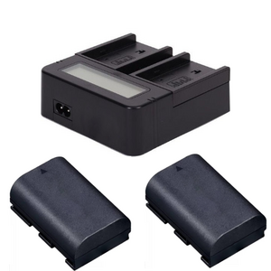 OEM - OEM LP-E6NH İkili Batarya + Şarj Kiti