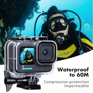 OEM - Oem Marka Gopro 9/10/11 için Su Altı Housing (1)