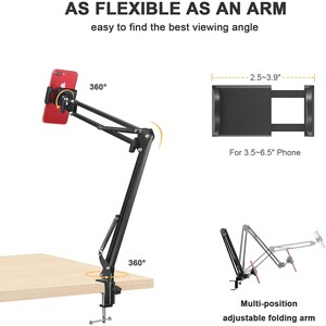 Andoer - OEM Marka P361 Masa Üstü Telefon Tutucusu (1)