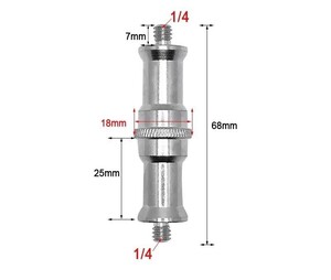 OEM - OEM Marka SC06 1/4 - 1/4 Çift Taraflı Bağlantı Vidası
