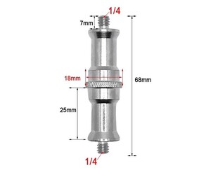 OEM - OEM Marka SC06 1/4 - 1/4 Çift Taraflı Bağlantı Vidası